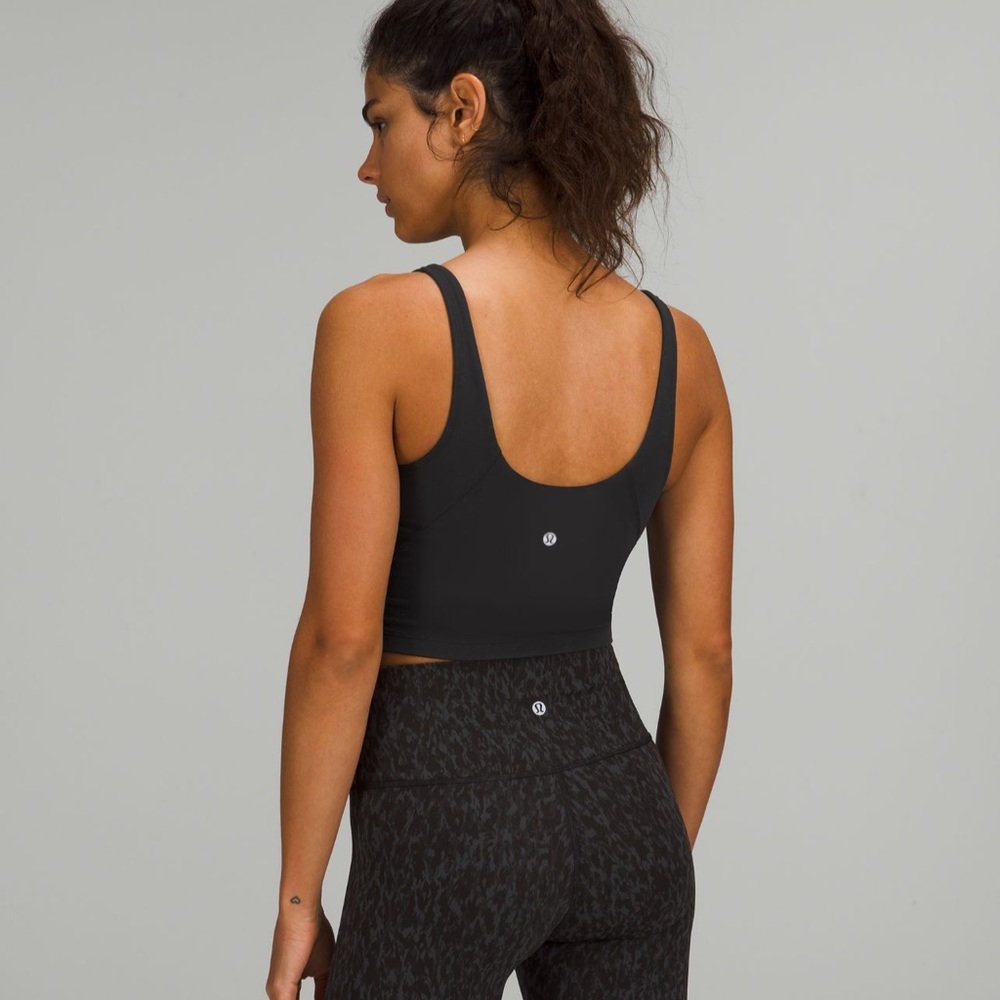 (lululemon) black tank top